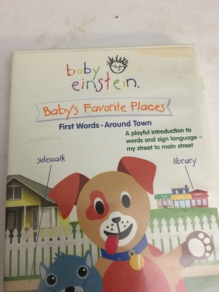 Baby Einstein - Baby's Favorite Places First Words Around Town (DVD ...