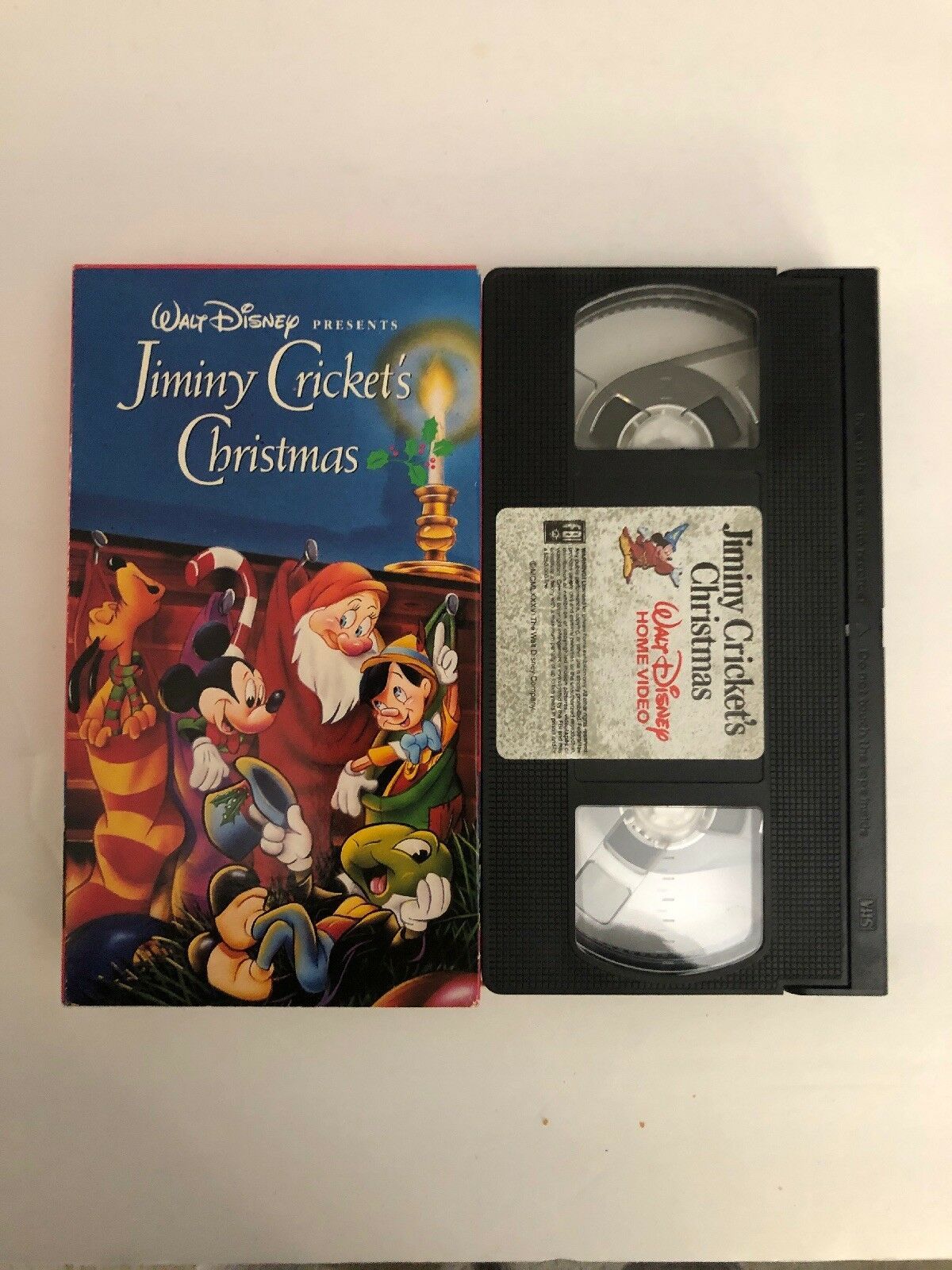 Walt Disney's Jiminy Cricket's Christmas(VHS 1986)TESTED-RARE VINTAGE ...