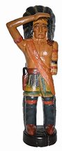 WorldBazzar New Huge Authentic Vintage Design Cigar Indian Chief Hand Crafted Wo - $346.40