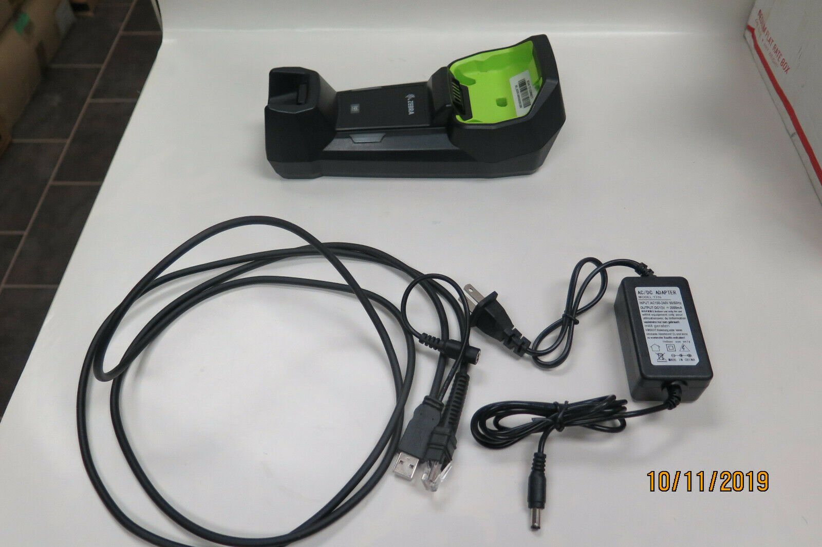 Power USB cable for Zebra Motorola Scanner STB3678 Cradle FLB3678