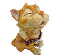 Little Paws Cat Figurine 4.5" High Orange Marmalade Sculpted Pet 347-LP-MAR  image 1
