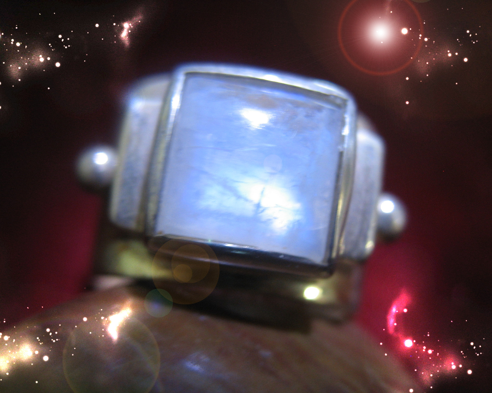 Primary image for HAUNTED RING ANCIENT CIRCLE  5 POINTS OF SORCERER'S POWER SECRET OOAK MAGICK