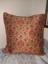 Ralph Lauren Vintage Langham Paisley 15" Square Throw Pillow with Down Insert - $39.58