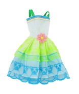 1/6 Doll Dress For Barbie Doll Lace Gown Flower Top Skirt Party Outfit C... - $15.69