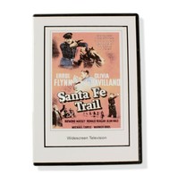 Santa Fe Trail DVD Widescreen Errol Flynn Ronald Reagan Olivia de Haviland - $8.59