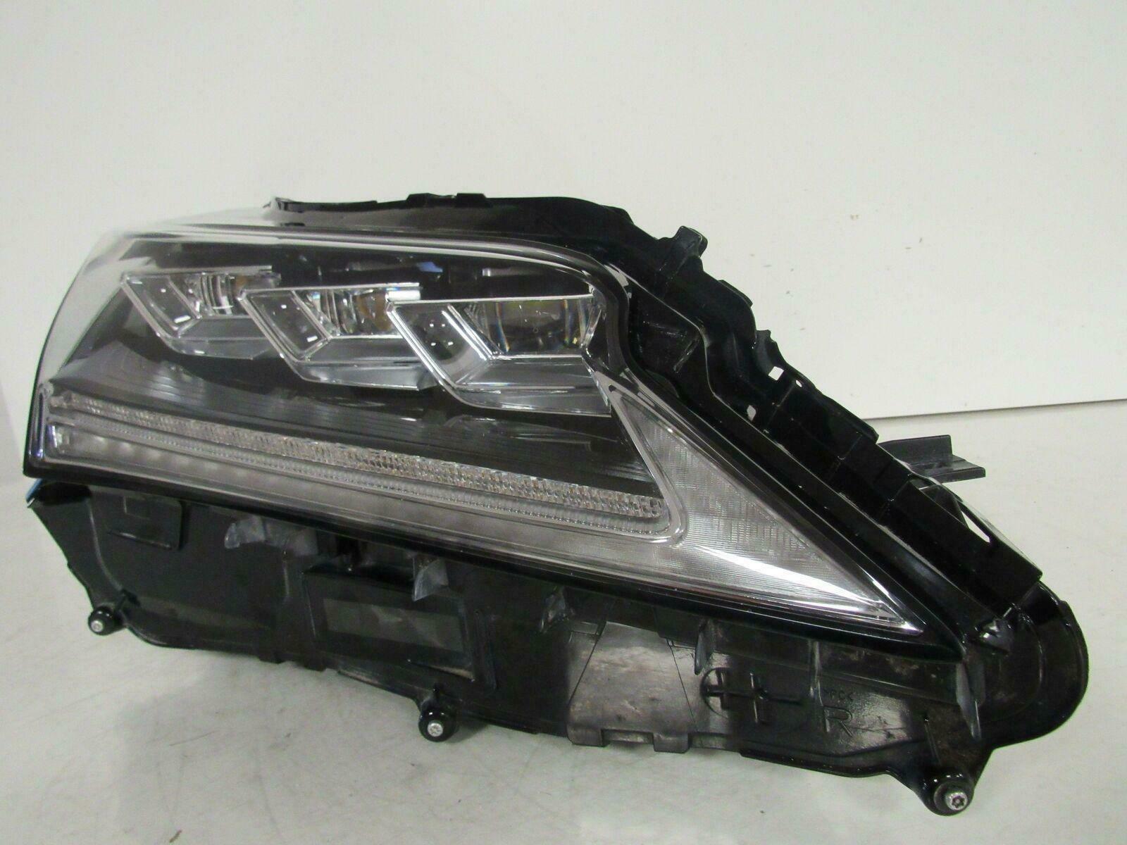 2016 2017 2018 2019 LEXUS RX350 PASSENGER RH TRIPLE BEAM LED HEADLIGHT