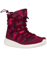 Women&#39;s Nike Roshe One Hi Print Sneakerboots, 807425 600 Size 5.5 Deep G... - $99.95