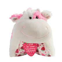 Pillow Pets Strawberry Cow Sweet Scented Stuffed Animal New Unopened Sealed - $70.09