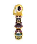 NFL Washington Football Tiki Figurine Stackable Totem 16&quot; Hawaiian Lawn ... - $38.61
