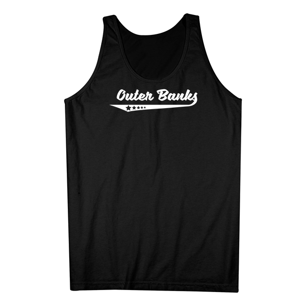 Vintage Outer Banks NC Stars Logo Retro Tank Top - T-Shirts, Tank Tops