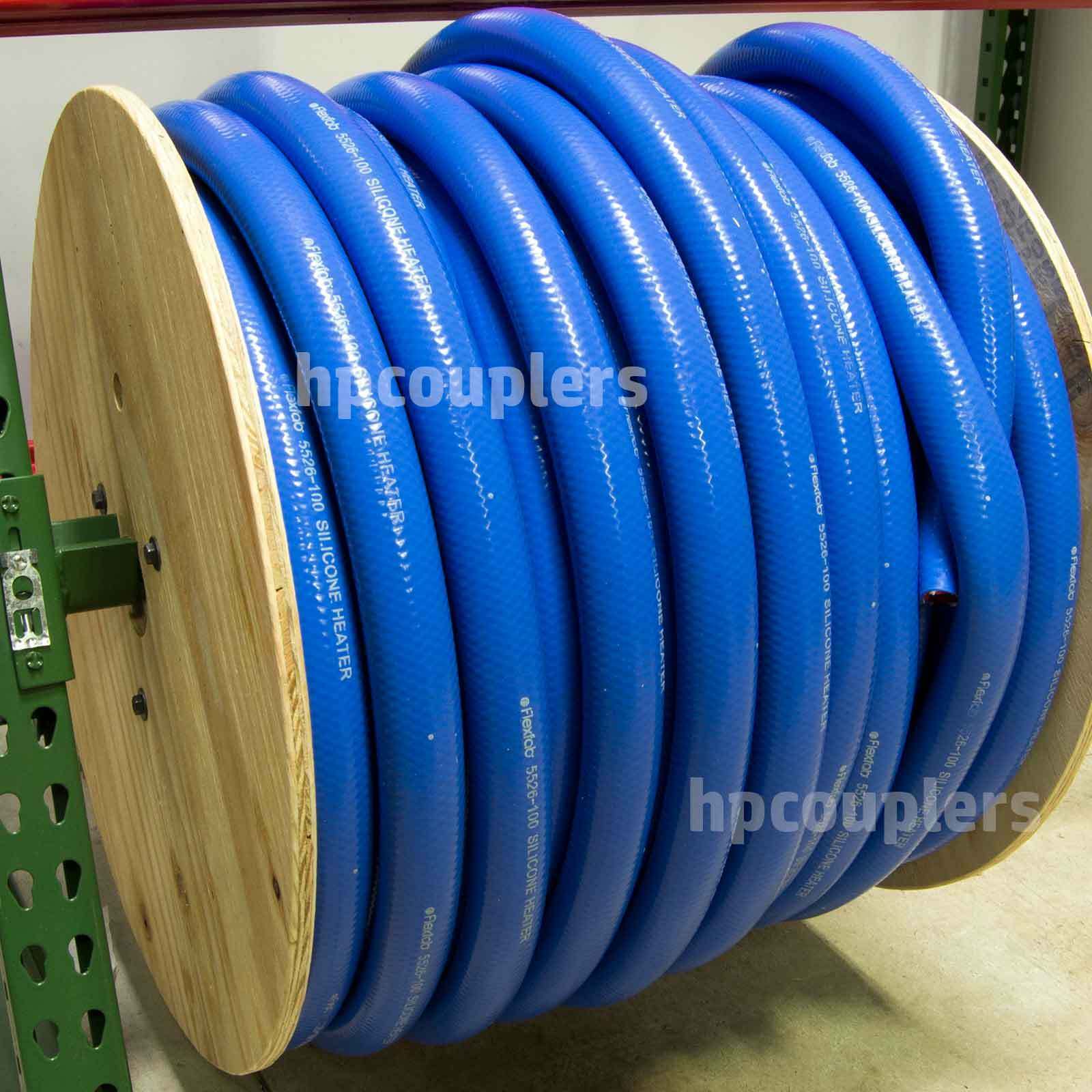 40 ft 1" ID FlexFab 5526 Blue Silicone Heater Hose 25mm 350F Radiator