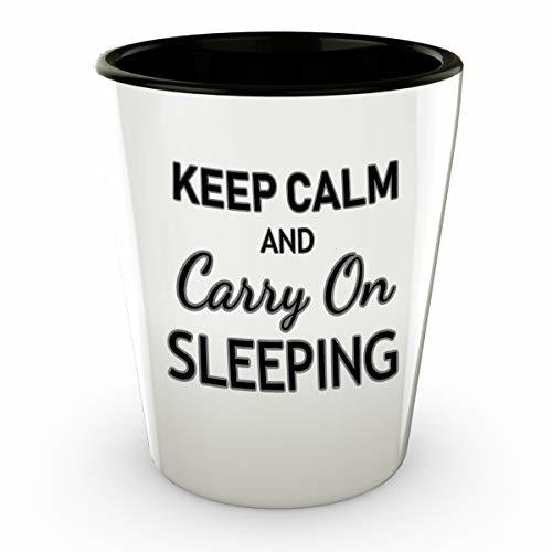 Funny Carry On Sleeping Shot Glass Birthday Gifts for Men Who Have Everything