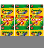 (6 Pack) NEW Crayola Peggable 24 Count Crayons - $16.58