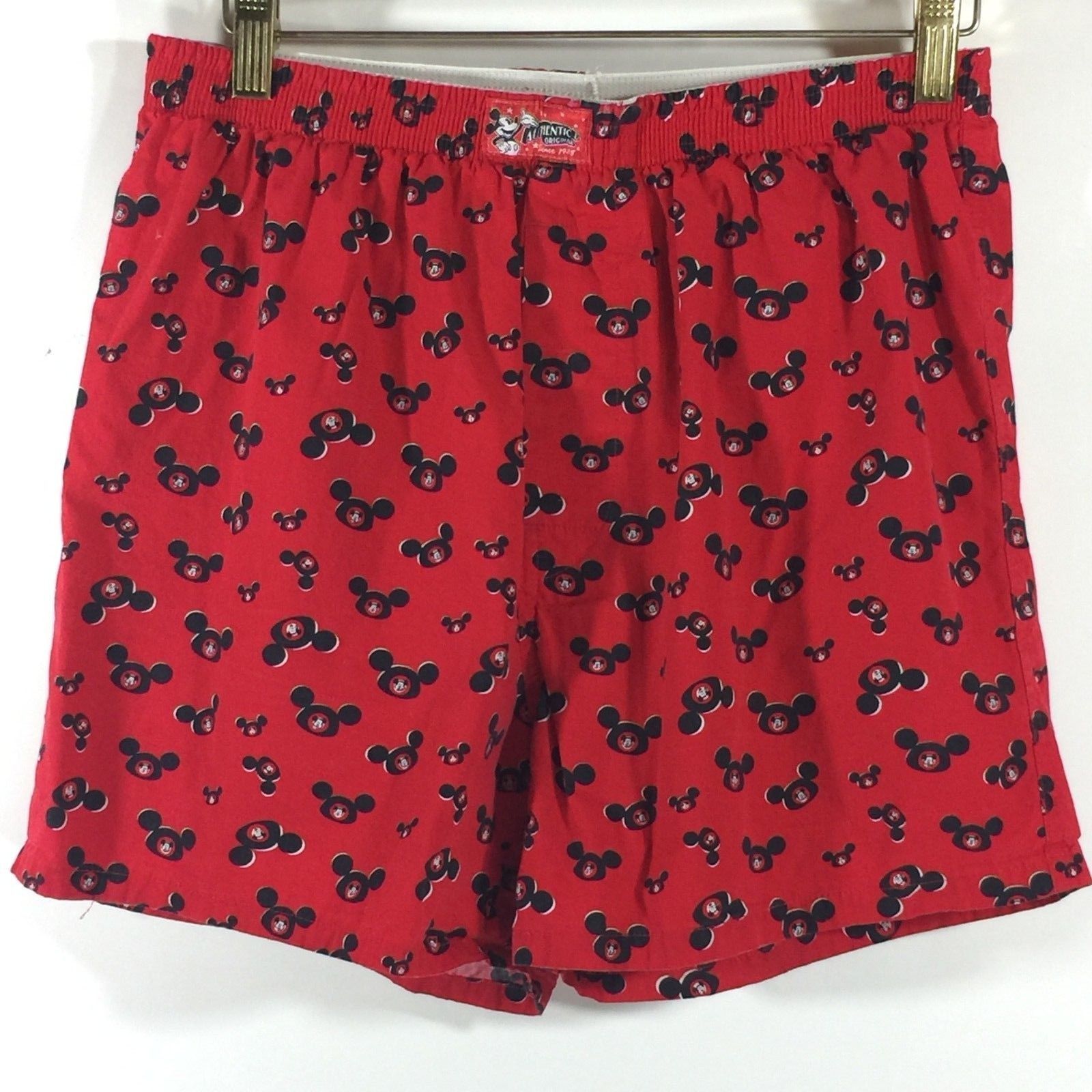 Disney Mickey Mouse Boxer shorts Size Small Red Disney Parks - Other