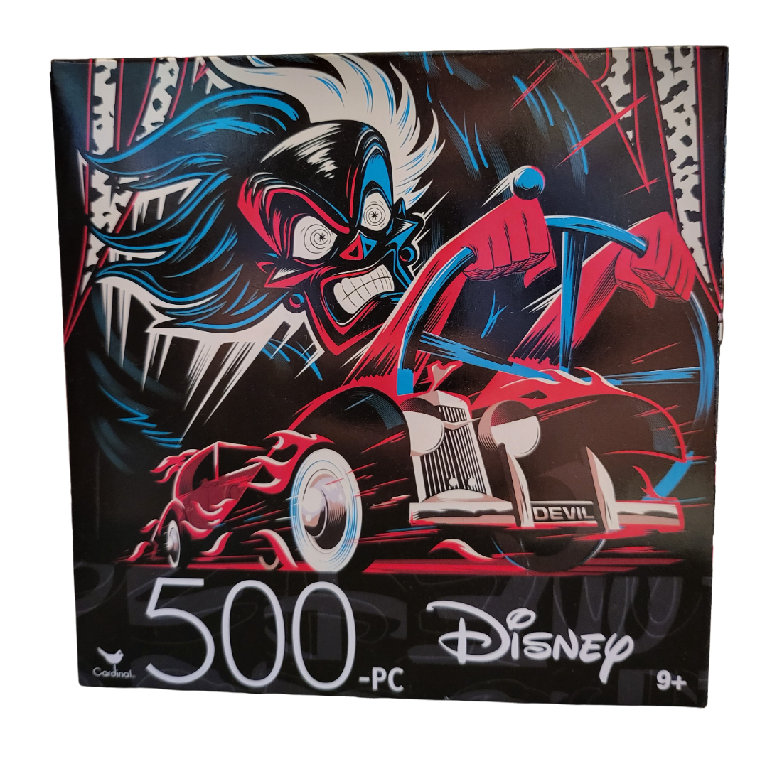 Cardinal Disney 500 Pc Jigsaw Puzzle - New - Speed Demon