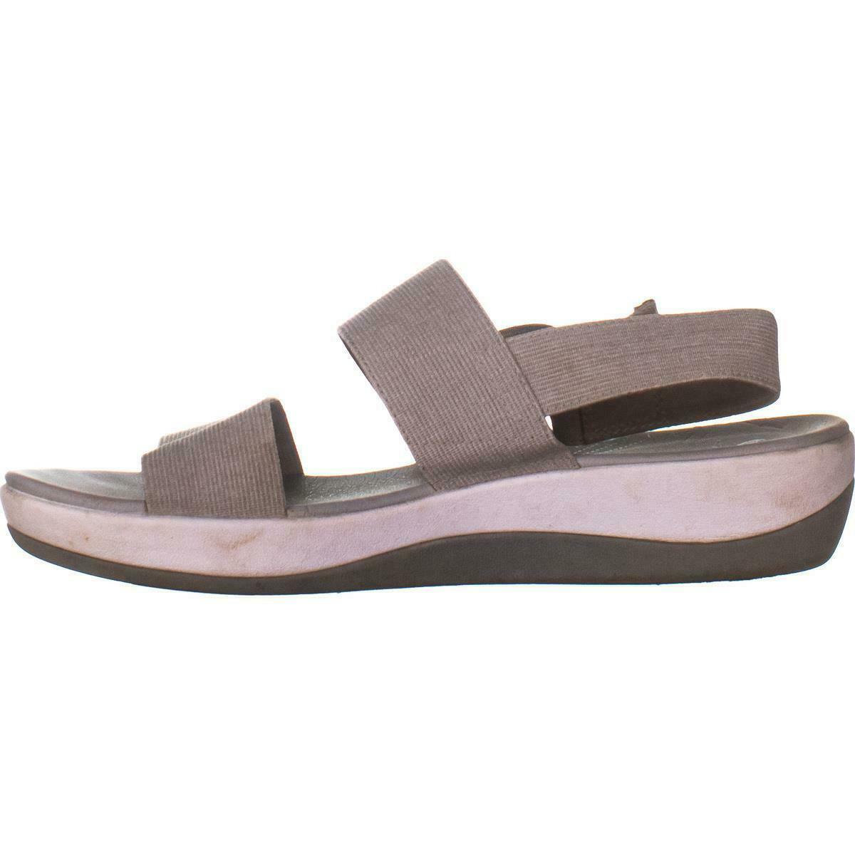 Clarks Arla Jacory Cloudstepper Wedge Sandals 590, Sand, 8.5 US / 39.5 ...