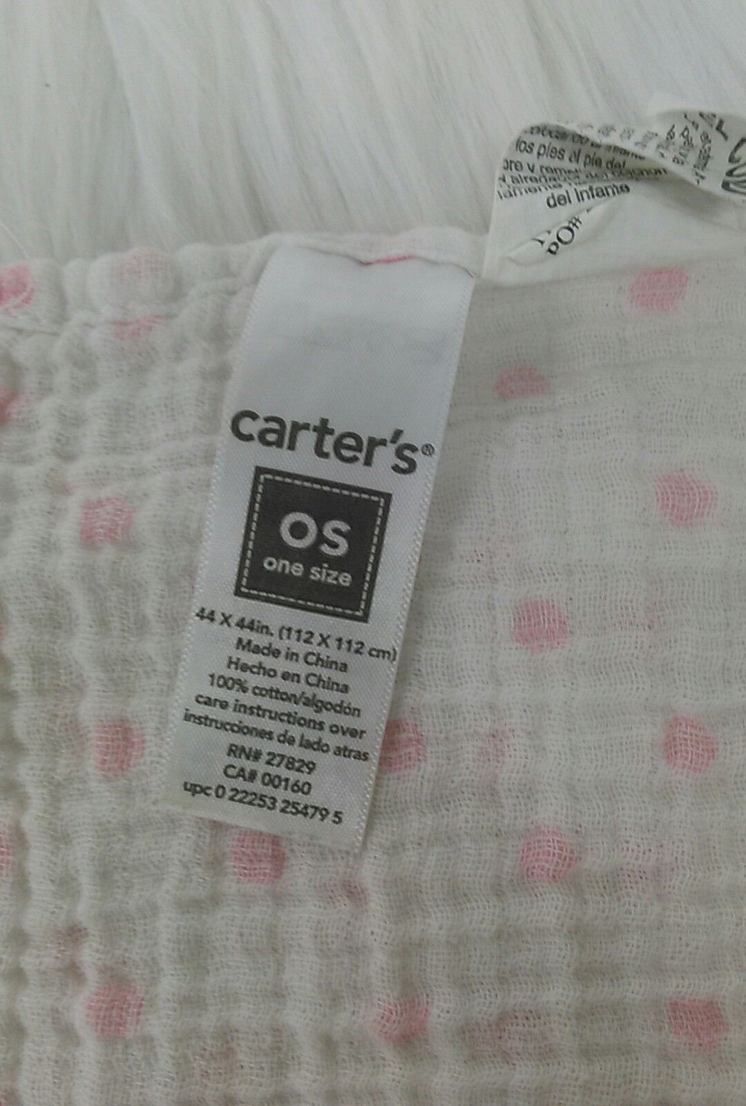 carters muslin swaddle blankets