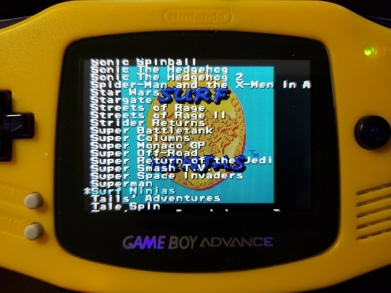 Sega Classics GBA 106 in 1 Multicart Gameboy Master System Game Gear