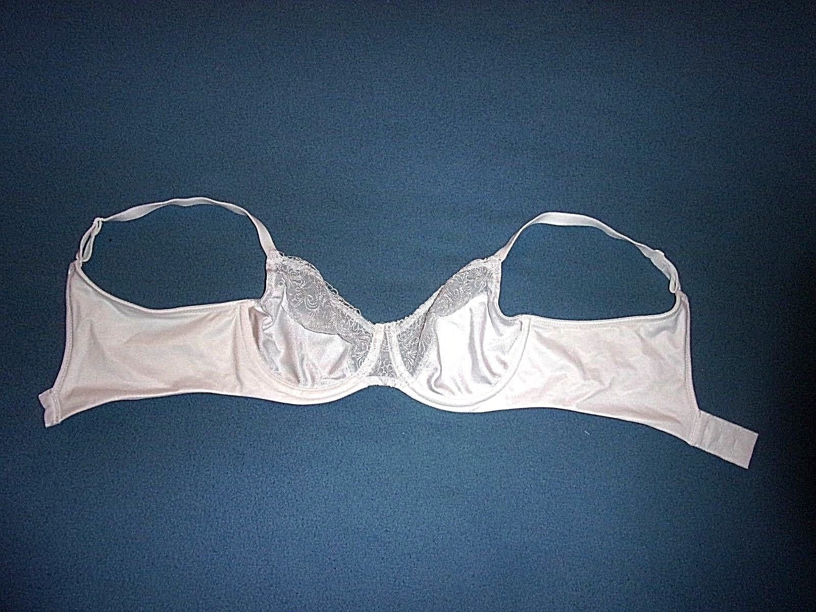 34C Bali Glamorous Embroidered Lace Minimizer Underwire Bra DF3438