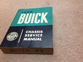 1959 Buick Electra Invicta Lesabre Shop Repair Workshop Service Manual Factory - $39.55