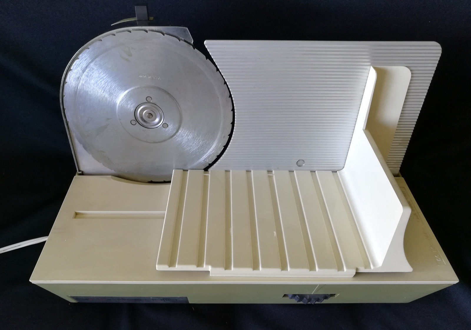 Vintage Rival Slice Crafter Precision Electric Bread Cheese Meat Slicer