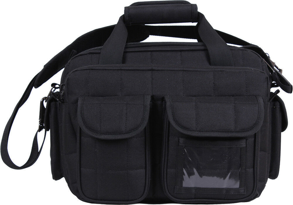 Black Concealed Carry Gun Range Bag CCW EDC Specialist Padded Pistol