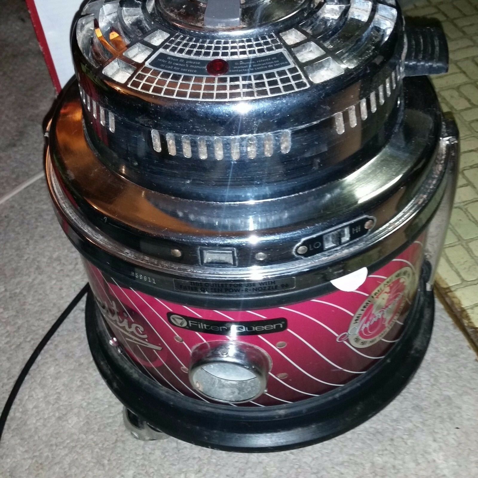 Majestic Filter Queen Vacuum 65th anniversary edition air filter