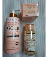 Pure Egyptian Magic Whitening Gold lotion+ glutathione comprimeserum+fac... - $99.00