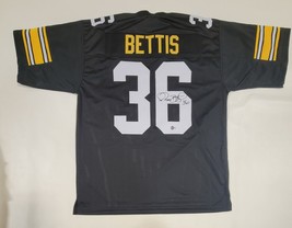 JEROME BETTIS AUTOGRAPHED SIGNED PRO STYLE XL CUSTOM JERSEY BECKETT QR image 1