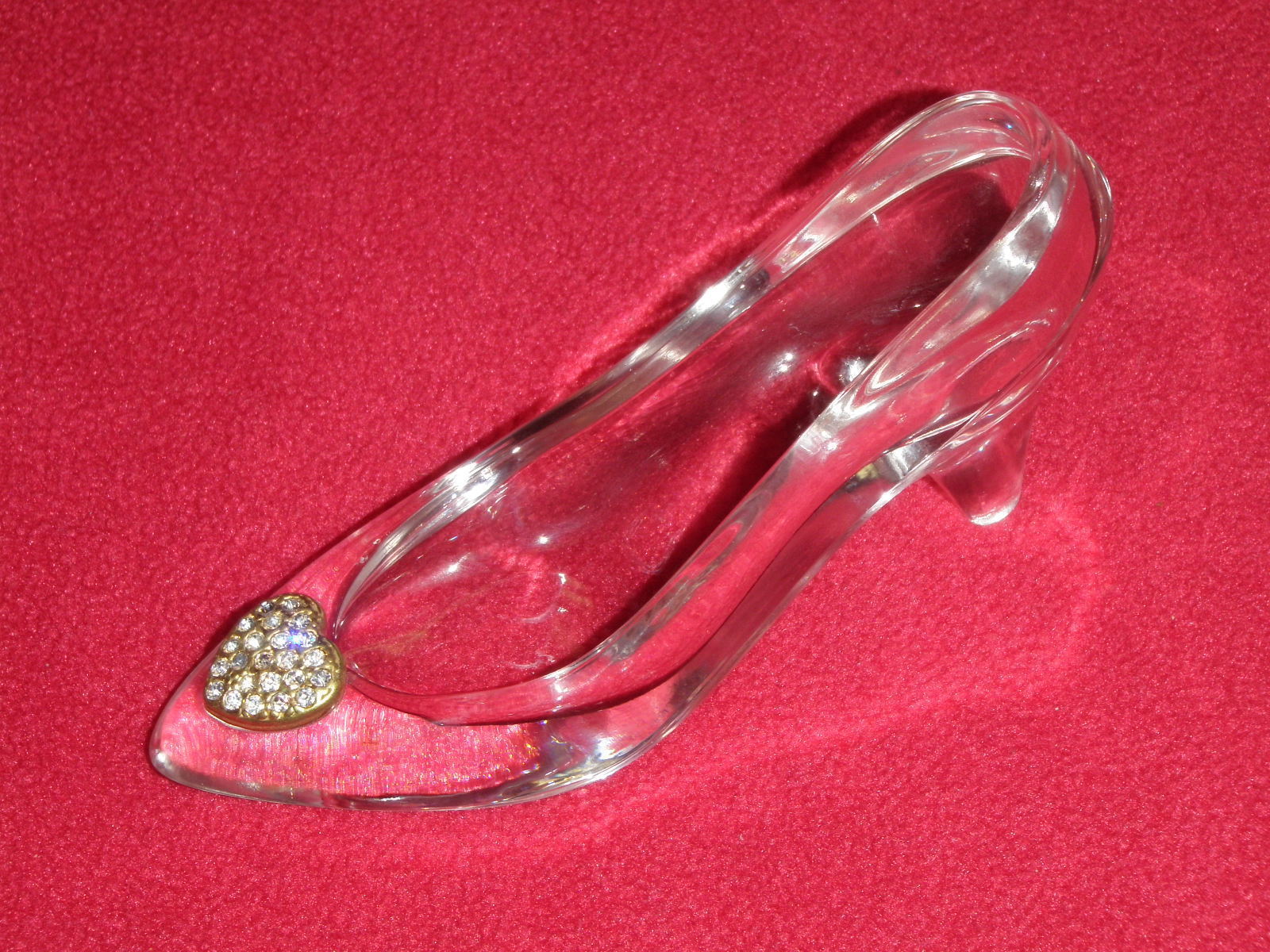 swarovski crystal cinderella slipper