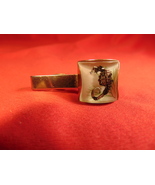 1 3/4&quot; Long, Men&#39;s Tie Bar, with Sea Horse Embedded in Lucite. Unmarked. - $7.99