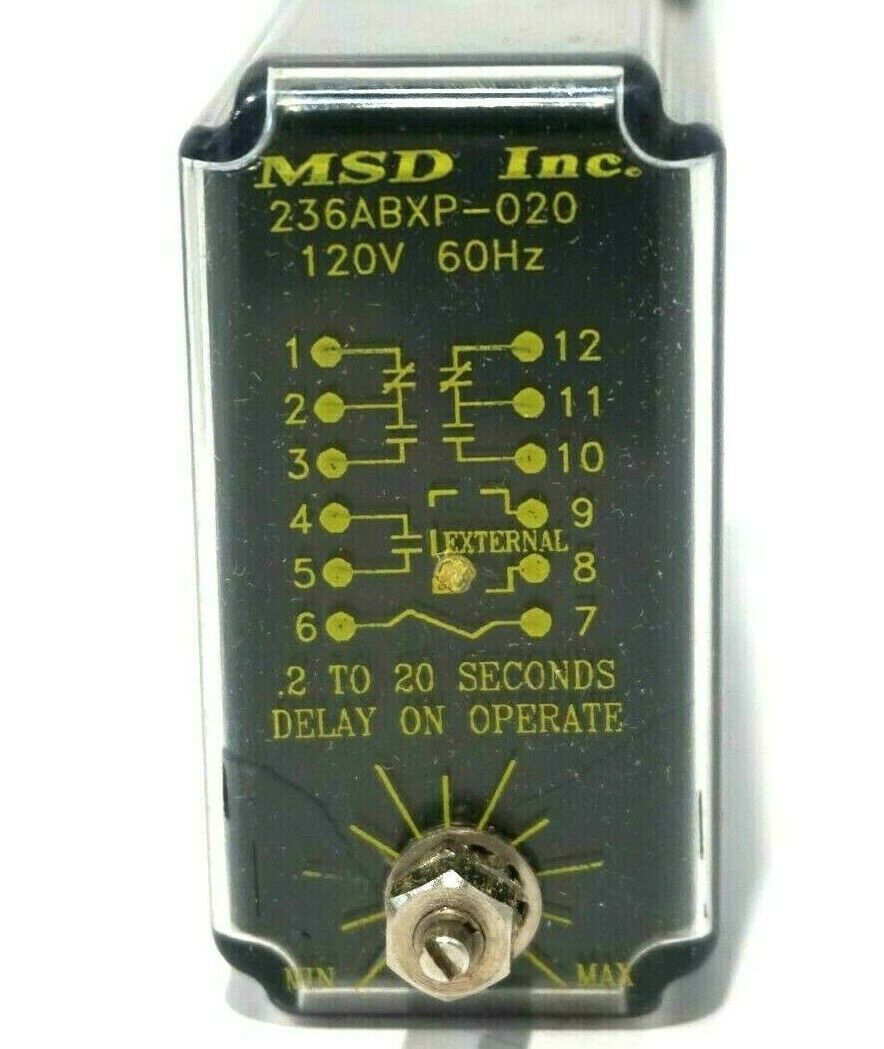 NEW MSD 236ABXP-020 RELAY 236ABXP020