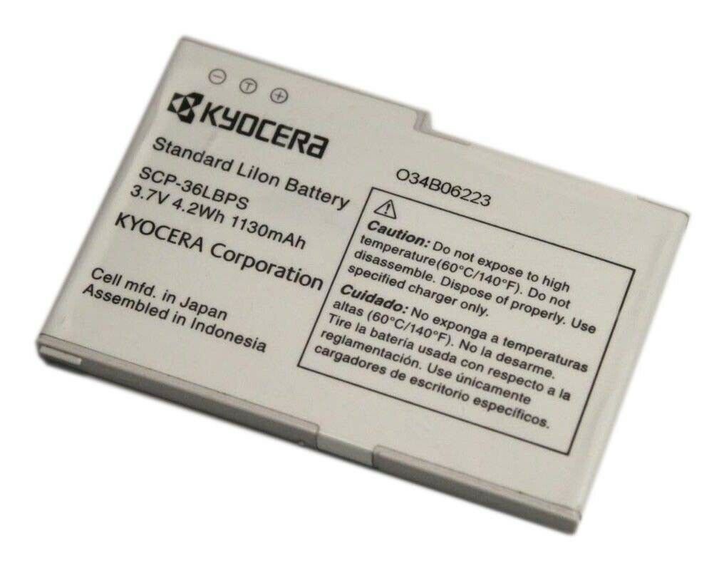 Original Battery Standard LiIon 3.7V 1130mAh For Kyocera SCP36LBPS Batteries