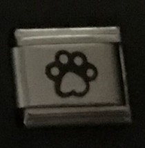 Paw Print Wholesale Laser Italian Charm Link 9MM L1 Style C - $10.00