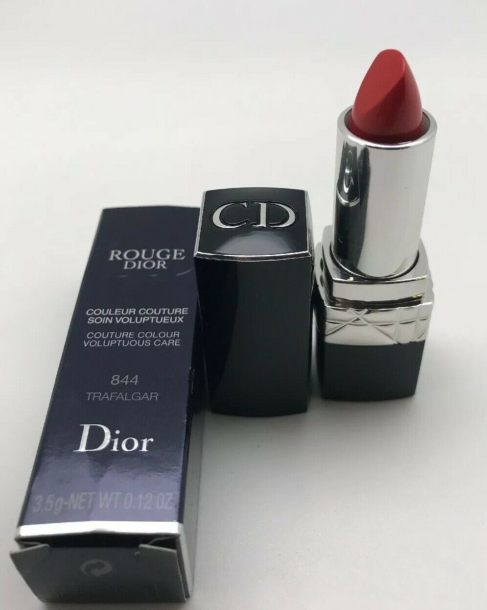 ROUGE DIOR LIPSTICK, 844 TRAFALGAR, 0.12 OZ , BOXED. - Lipstick