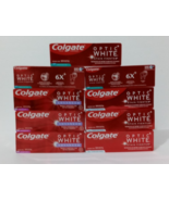 COLGATE OPTIC WHITE STAIN FIGHTER PASTE GEL VIBRANT CLEAN SET OF 9  - $25.00
