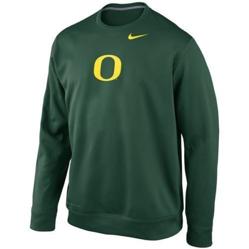 Nike Oregon Ducks Performance Green Sweatshirt 