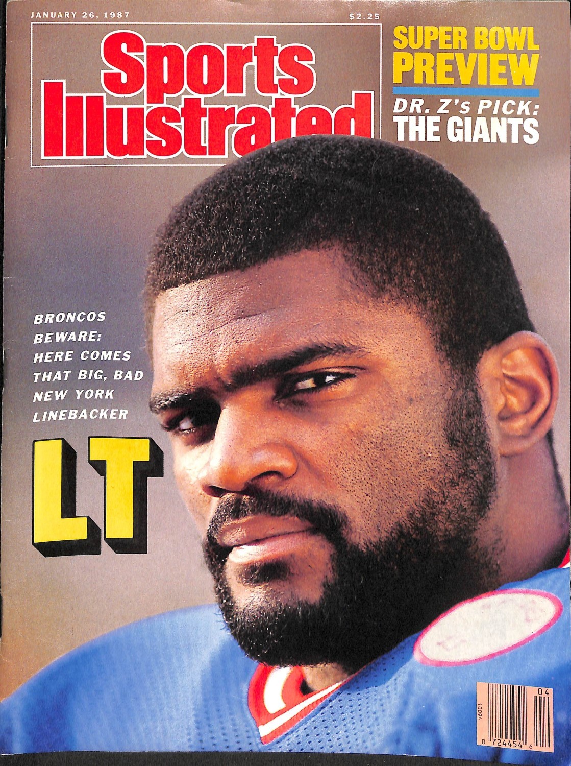Sports Illustrated, January 26 1987 Magazine Back Issues