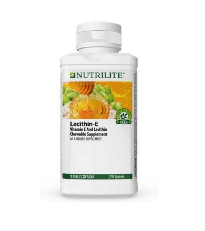 AMWAY Lecithin E Kautabletten NUTRILITE Vitamin E 270 Tablets