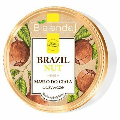 Bielenda Brazil Nut Nourishing Body Butter REGENERATING SMOOTHING Vegan 250ml