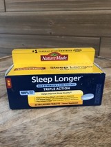 NatureMade Max Strength Triple Action Sleep Longer Tablets, 35ct EXP: 12/2023 - $12.16