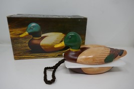 Avon 1978 Wild Mallard Duck Ceramic Organizer and Clint Shower Soap Original Box - $19.99