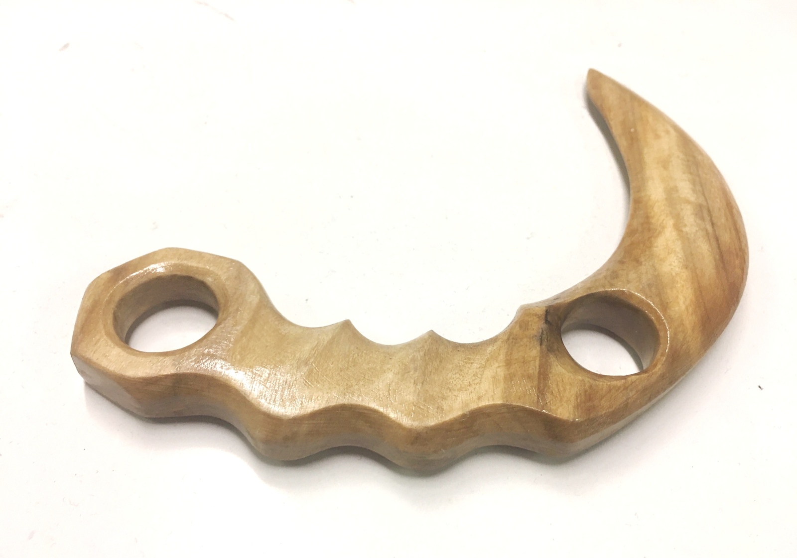 Indonesia Kerambit Sanggot Practice Wooden Knife filipino martial art