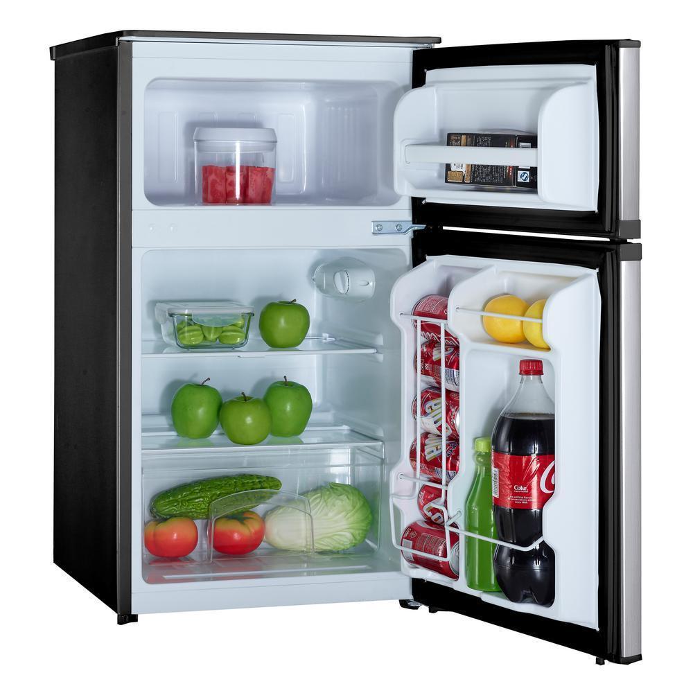 Magic Chef Mini Refrigerator 3.1 cu. ft. Adjustable Thermostat Control ...