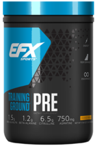 EFX Sports Training Ground Pre Workout Powder, Orange Mango, 500 Gram - $143.97