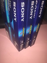 Sony 6 hours T-120 Premium Grade Lot of 7 Used Video Cassette Tapes - $19.39
