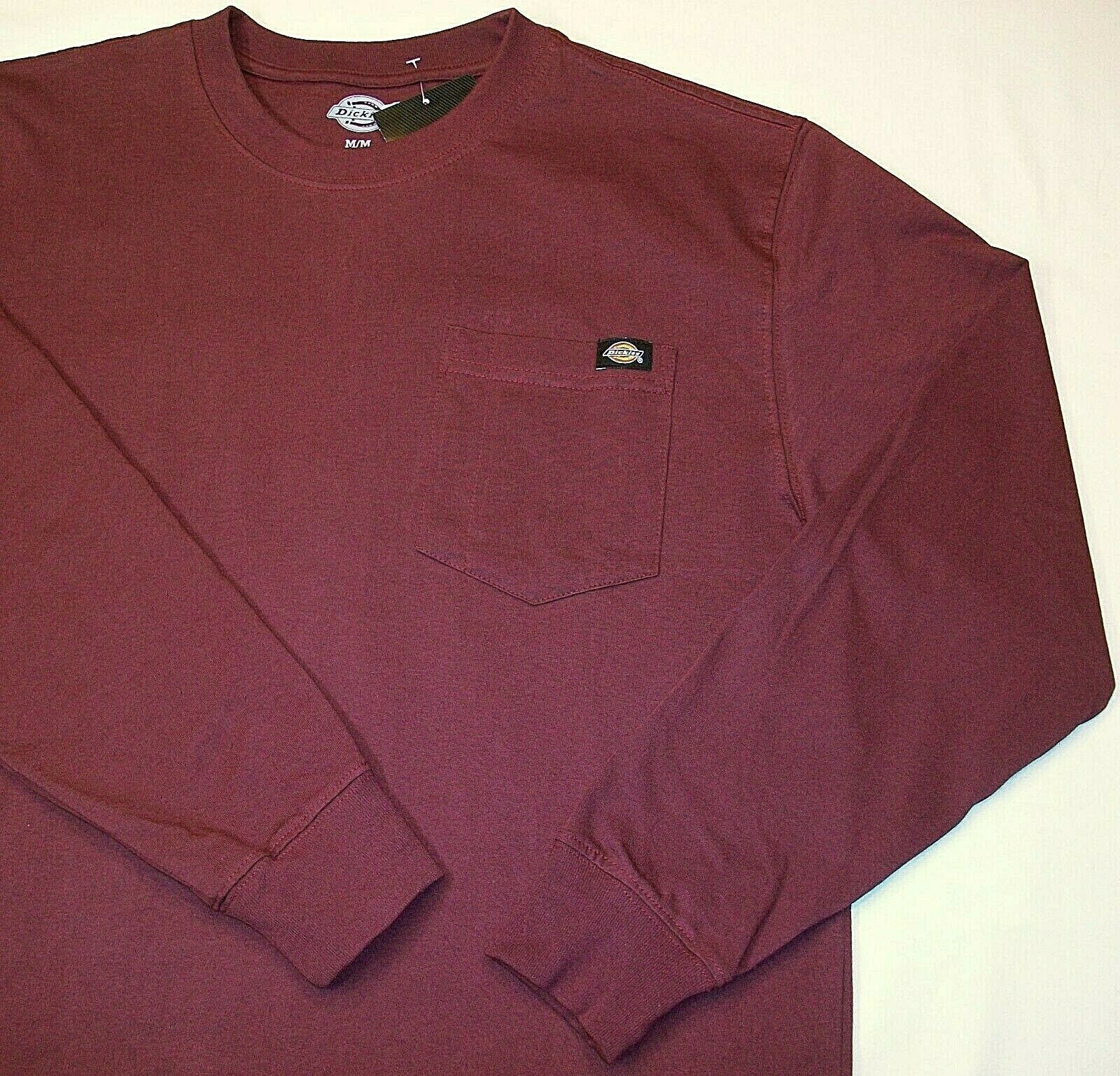 burgundy dickies shirt