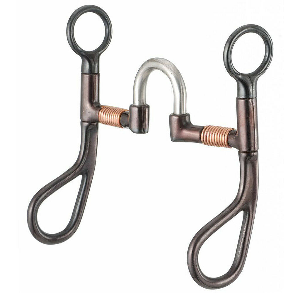 5 in Mouth Tough 1 Kelly Silver Star Teardrop Horse Correction Bit U0