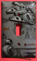 Star Wars Millennium Falcon BB8 BB-8 Switch Outlet wall Cover Plate Home... - $3.00