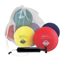 Champion Sports Rspg7Set Playground Ball Set: Six 7 Inch Soft Inflatab - $39.99